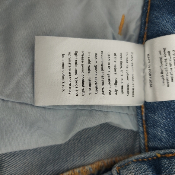 Wrap London Baggy Oversized Boyfriend Jeans Size 4 - Picture 9 of 11